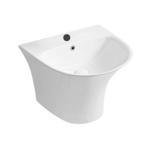 CHẬU RỬA LAVABO LIỀN CHÂN CALORIE CAL-01