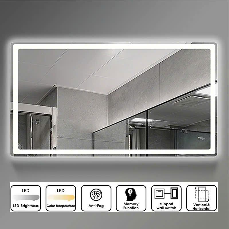 GƯƠNG LED ON/OFF CAO CẤP CAL-LED 6080AU - Ảnh 4
